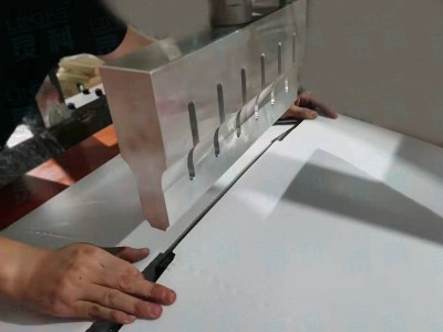 灵科超声波焊接厚纸板样品